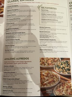 Menu photo 8 Olive Garden Italian Restaurant Burbank, CA Menu photo 8 Olive Garden Italian Restaurant Burbank, CA