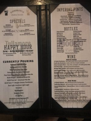 Menu photo 6 Conroy's Public House Leawood, KS