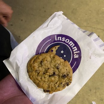 Insomnia Cookies - Oatmeal Raisin Cookie - Desserts Near Me - Austin, Texas