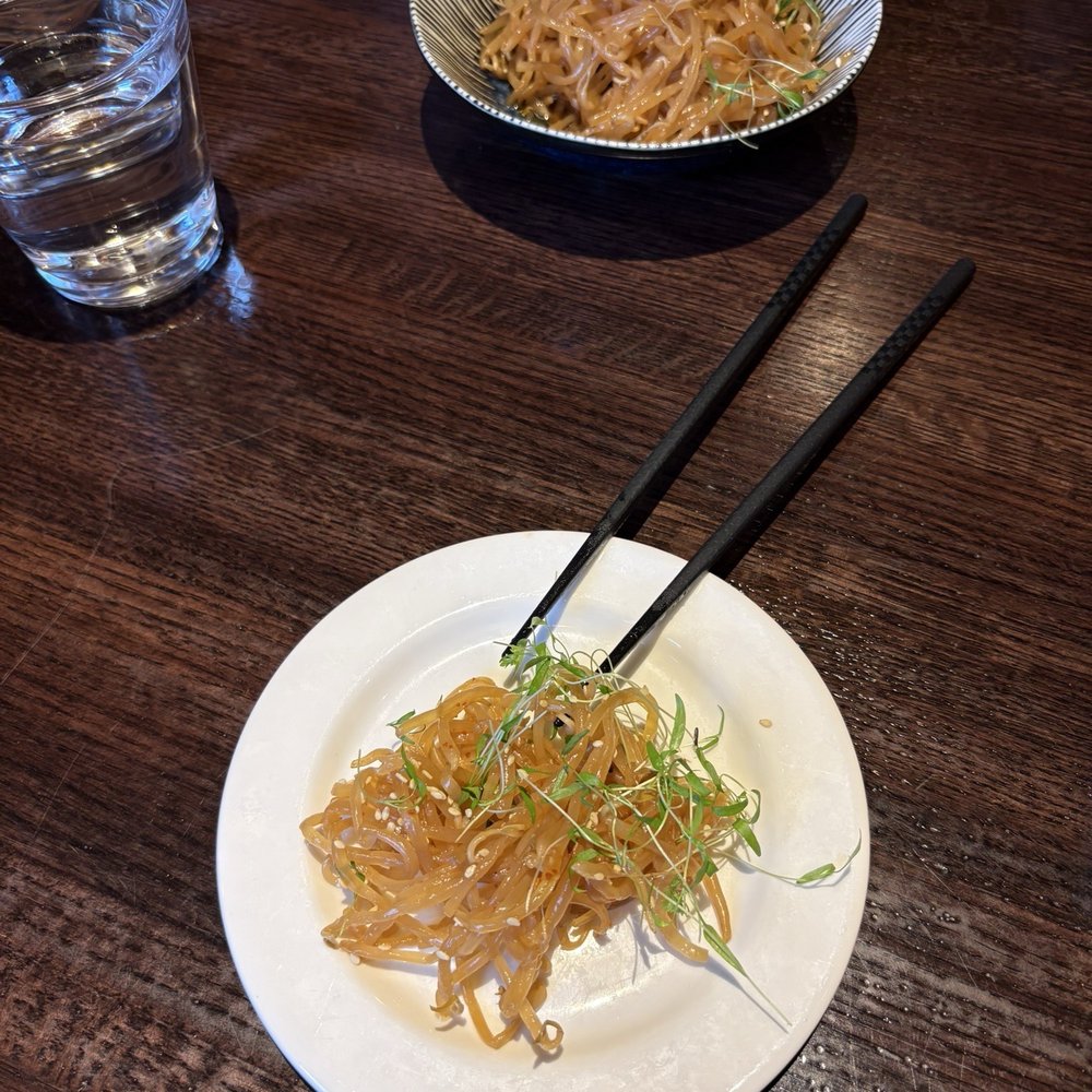 Akira - Moyashi aka mung bean sprouts - pickled. A must order!!! - Sushi Bars Near Me - Eugene, Oregon