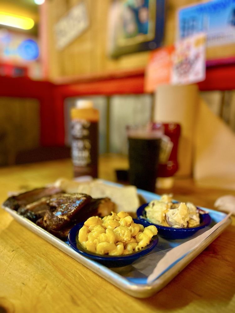 Food from Martin's Bar-B-Que Joint