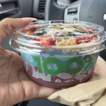 Vitality Bowls - Small Bowl (Half Vitality Blend, Half Blue Bliss Blend) - Salad Near Me - Cypress, Texas Vitality Bowls - Small Bowl (Half Vitality Blend, Half Blue Bliss Blend) - Salad Near Me - Cypress, Texas