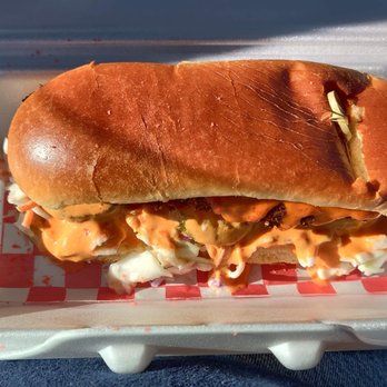 Cluckin Bun - That is one spicy sandwich! - Chicken Shop Near Me - Cathedral City, California