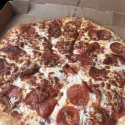 Little Caesar's Pizza - Stuffed Crazy Crust Pepperoni