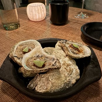 Meteora - Chargrilled oysters - New American Near Me - Los Angeles, California Meteora - Chargrilled oysters - New American Near Me - Los Angeles, California