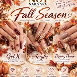 No1 Nails Spa - Beautiful & trendy designs Gorgeous fall colors Quality & long-lasting results Relaxing spa experience No1 Nail Spa - Long Beach