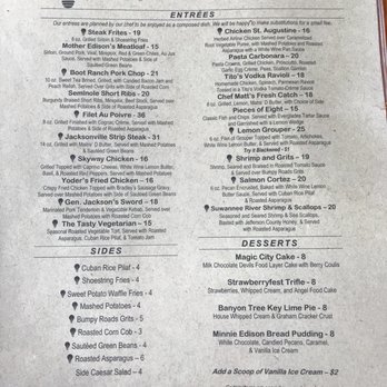 The Edison - Steakhouses Near Me - Tallahassee, Florida