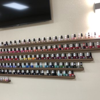 DA Nail & Spa - OPI nail polish arranged in color from lightest to darkest. This was so cool and made it easier to pick a color. - Nail Salons Near Me - Largo, Florida DA Nail & Spa - OPI nail polish arranged in color from lightest to darkest. This was so cool and made it easier to pick a color. - Nail Salons Near Me - Largo, Florida