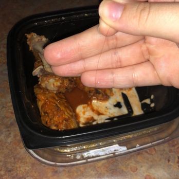 Little Caesars - Grosssss, this was literally wrapped around one of my wings!!! - Pizza Near Me - Kaneohe, Hawaii Little Caesars - Grosssss, this was literally wrapped around one of my wings!!! - Pizza Near Me - Kaneohe, Hawaii