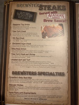 Menu photo 6 Brewsters Fairbanks, AK Menu photo 6 Brewsters Fairbanks, AK