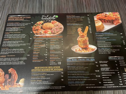 Menu photo 8 El Cilantrillo Restaurant - Semoran Orlando, FL Menu photo 8 El Cilantrillo Restaurant - Semoran Orlando, FL