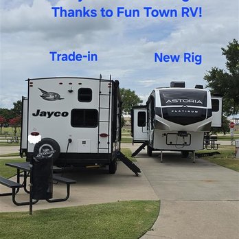 Fun Town RV at WinStar - Easiest Trade-in Experience - RV Dealers Near Me - Thackerville, Oklahoma Fun Town RV at WinStar - Easiest Trade-in Experience - RV Dealers Near Me - Thackerville, Oklahoma