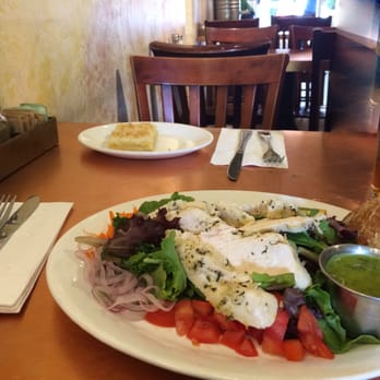 Sunflower Caffe - Grilled Chicken Salad with a Lemon Bar - Coffee & Tea Near Me - Sonoma, California Sunflower Caffe - Grilled Chicken Salad with a Lemon Bar - Coffee & Tea Near Me - Sonoma, California
