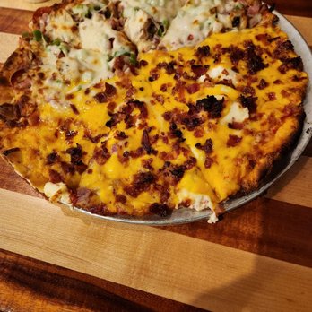 Jockamo Upper Crust Pizza - Half Lazyboy/Cheese Louise - Pizza Near Me - Indianapolis, Indiana Jockamo Upper Crust Pizza - Half Lazyboy/Cheese Louise - Pizza Near Me - Indianapolis, Indiana