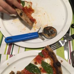 La Boca - Margherita- tomato sauce, buffala mozzarella, olive oil, basil. Simple and perfect!