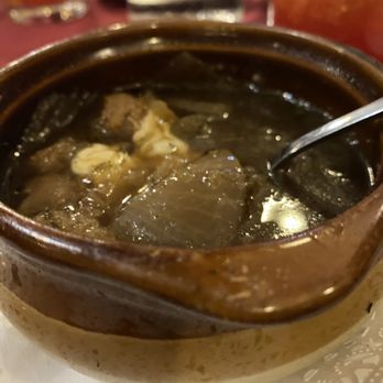 Laurel Supper Club - French onion soup - was ok - Steakhouses Near Me - New Richmond, Wisconsin