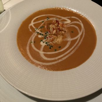The Bistro - Lobster bisque. Where's the lobster? - New American Near Me - Indio, California The Bistro - Lobster bisque. Where's the lobster? - New American Near Me - Indio, California