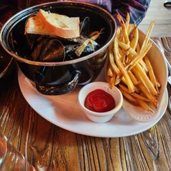 Moules Frites - Plump Mussels, Crispy Fries