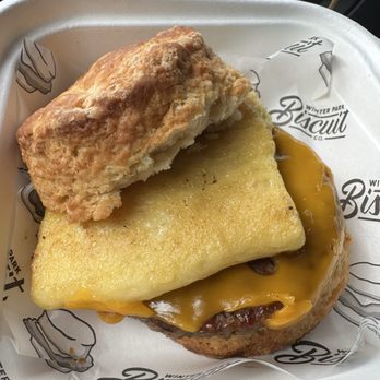 Winter Park Biscuit Co. - Breakfast biscuit sandwich - Vegan Near Me - Orlando, Florida