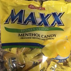 Toucan International Grociers - Menthol Lemon candy from Philippines. Light menthol & lemon flavor,just right and I like it even if I don't have a sore throat. $1.99