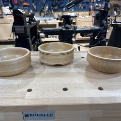 Rockler Woodworking & Hardware - Finished bowls....