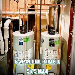Mr Waterheater - Parallel piping
