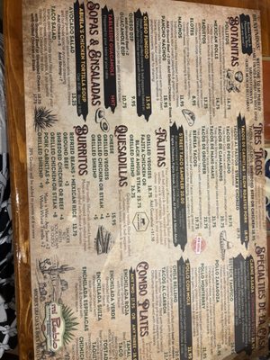 Menu photo 1 Mi Pueblo Sarasota, FL Menu photo 1 Mi Pueblo Sarasota, FL