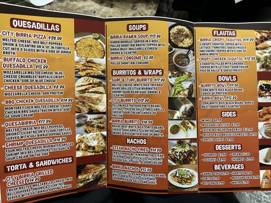 Menu photo 2 Birria City Philadelphia, PA