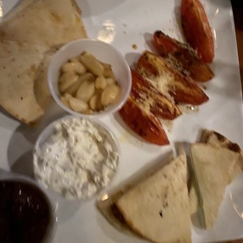 Good ol' Days Bar and Grill - Platter with Pita and Garlic - Pubs Near Me - Cumming, Georgia
