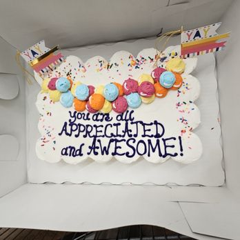 Walmart Bakery - birthday cake in a box - Custom Cakes Near Me - Woodland Park, Colorado Walmart Bakery - birthday cake in a box - Custom Cakes Near Me - Woodland Park, Colorado
