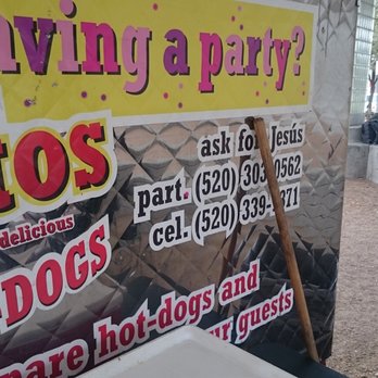 Nogalitos Hot Dogs - Phone Numbers, Ask for Jesus part. (520) 303-0562 Cel. (520) 339-7371 - Food Stands Near Me - Tucson, Arizona Nogalitos Hot Dogs - Phone Numbers, Ask for Jesus part. (520) 303-0562 Cel. (520) 339-7371 - Food Stands Near Me - Tucson, Arizona