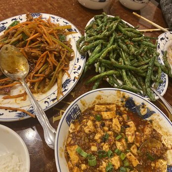 Sichuan Pavilion - mapo tofu, shredded beef, string beans - Szechuan Near Me - Washington, DC, District of Columbia Sichuan Pavilion - mapo tofu, shredded beef, string beans - Szechuan Near Me - Washington, DC, District of Columbia