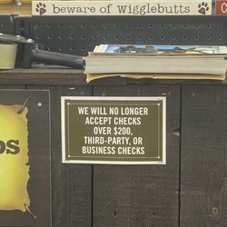 Murdoch's Ranch & Home Supply - Beware of wigglebutts.
