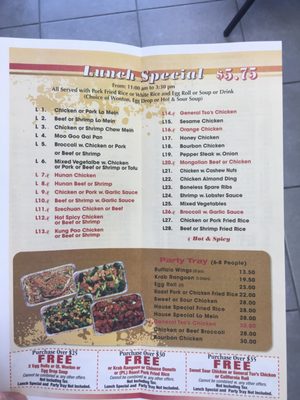 Menu photo 3 New Bamboo Express Tampa, FL Menu photo 3 New Bamboo Express Tampa, FL