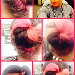 Princess Hair And Spa - How I know it's time to my color touched up... **the hair is up in a bun**