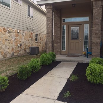 Garcia Lawn Care Service - mulch completely redone. - Landscaping Near Me
