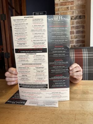 Menu photo 1 The Social House Fort Worth, TX Menu photo 1 The Social House Fort Worth, TX