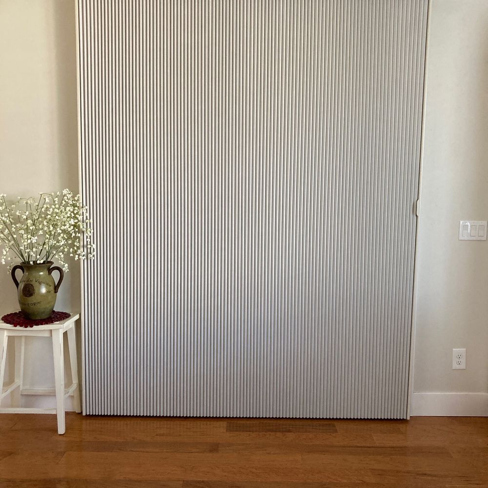 Miller Window Covering - Vertical Cellular Slider - Shades & Blinds Near Me