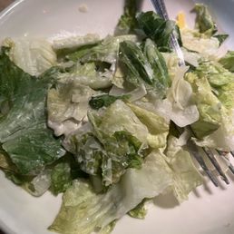 Lettuce was very stringy and old. Lettuce was very stringy and old.