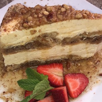 Ziziki's - Baklava Ice Cream Cake - Greek Near Me - Dallas, Texas Ziziki's - Baklava Ice Cream Cake - Greek Near Me - Dallas, Texas
