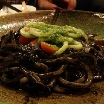 Kinjiro - Squid ink pesto pasta - Izakaya Near Me - Los Angeles, California Kinjiro - Squid ink pesto pasta - Izakaya Near Me - Los Angeles, California