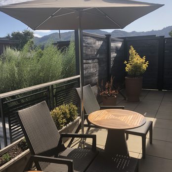 Bardessono Hotel and Spa - Second floor patio - Hotels Near Me - Yountville, California