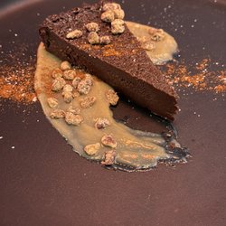 Hey Sailor - Mexican Chocolate Torte with cinnamon, chile, and dulce de leche.