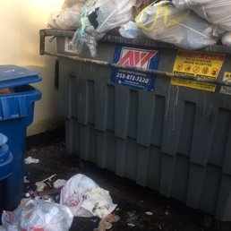 Our trash piled up four over four weeks due to the zero communication and irresponsibility of Republic Services. Our trash piled up four over four weeks due to the zero communication and irresponsibility of Republic Services.