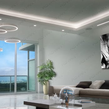 Advanced LED Technology - LED linear lighting, trimless ceramic square ceiling lights, led soffit, led lighting fixtures - Lighting Fixtures & Equipment Near Me - North Miami Beach, Florida