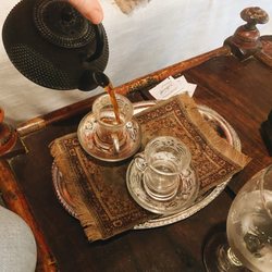 Pouring the Iraqi Tea