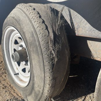Express Tires - Trailer tire blow out - Tires Near Me - Boron, California Express Tires - Trailer tire blow out - Tires Near Me - Boron, California