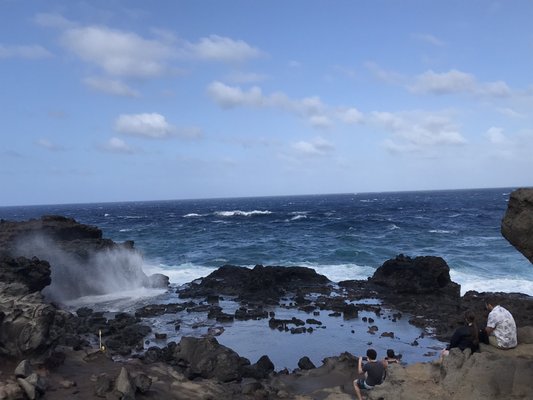 Nakalele Blowhole by null