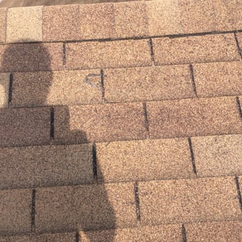 Top Hat Chimney & Roofing - More damage, less visible from only 6 feet. It's practically invisible from the ground. - Roofing Near Me - Springdale, Arkansas Top Hat Chimney & Roofing - More damage, less visible from only 6 feet. It's practically invisible from the ground. - Roofing Near Me - Springdale, Arkansas