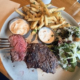 Medium Rare - Steak Frites With Truffle Fries